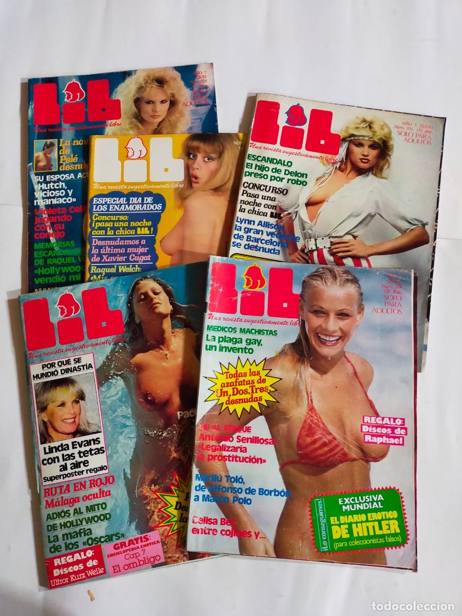 Revistas: LOTE DE 5 REVISTAS LIB - A&Ntilde;O 1983 - NUMEROS: 329 - 330 - 331 - 341 - 344