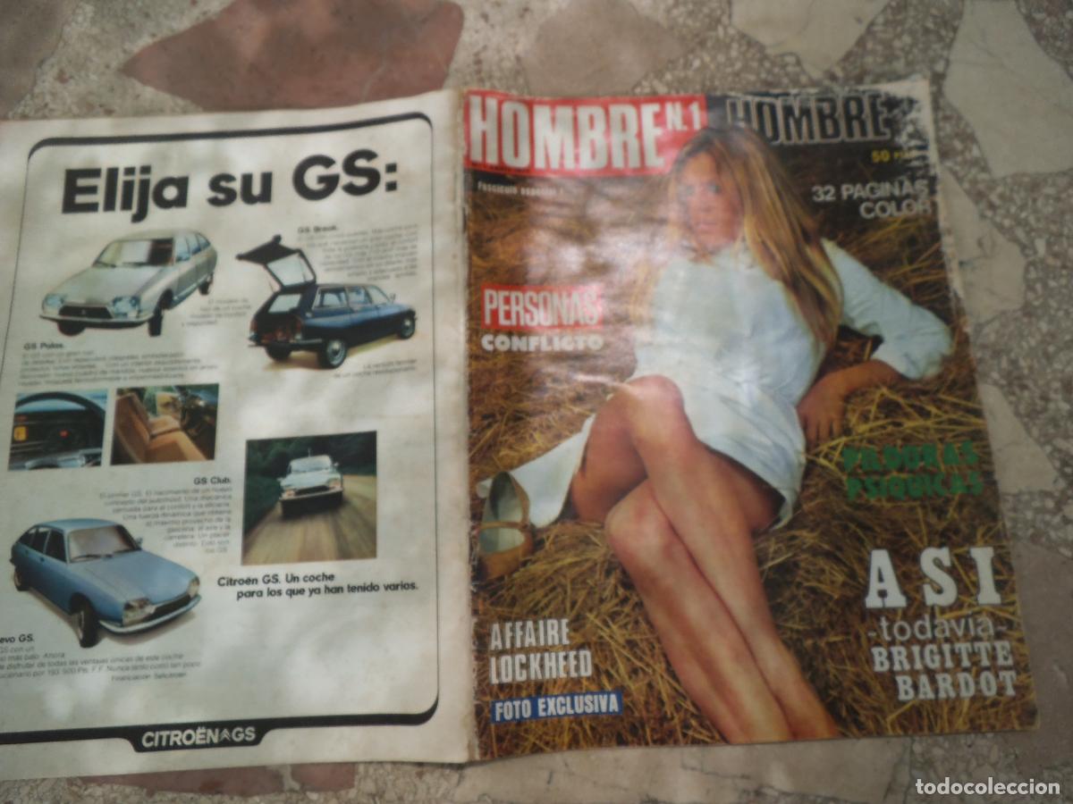 Revistas: revista personas, hombres n&ordm; 1, fasciculo especial n&ordm; 1, brigitte bardot, kathia, affaire lockheed