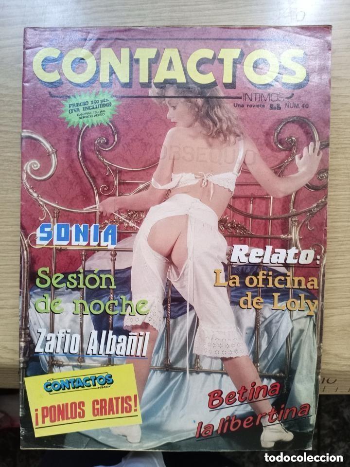 Revistas: EROTICA - LOS CONTACTOS INTIMOS - N 40 --LEER DETALLES