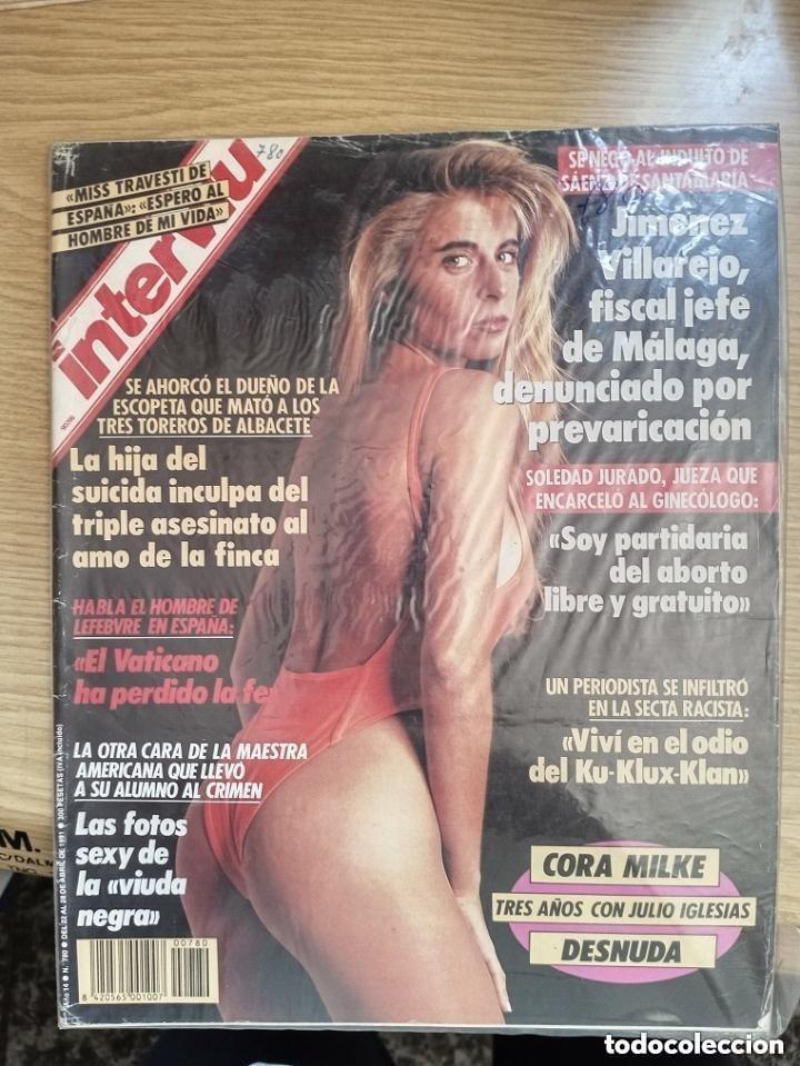 Revistas: interviu 780 - Cora Milke 3 a&ntilde;os con Julio Iglesias - a&ntilde;o 1991
