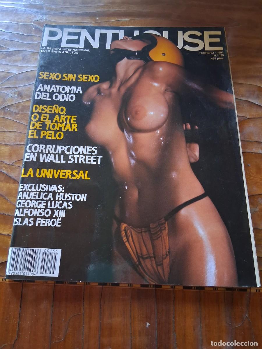 Journals: Revista Penthouse 155 Anjelica Huston arqueolog&iacute;a sexo Wall Street George Lucas