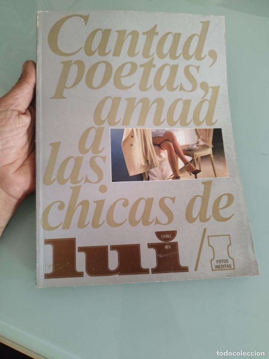 Revistas: Revista er&oacute;tica espa&ntilde;ola Lui titulado &rdquo;Cantad, poetas, amad a las chicas de lui&rdquo;.