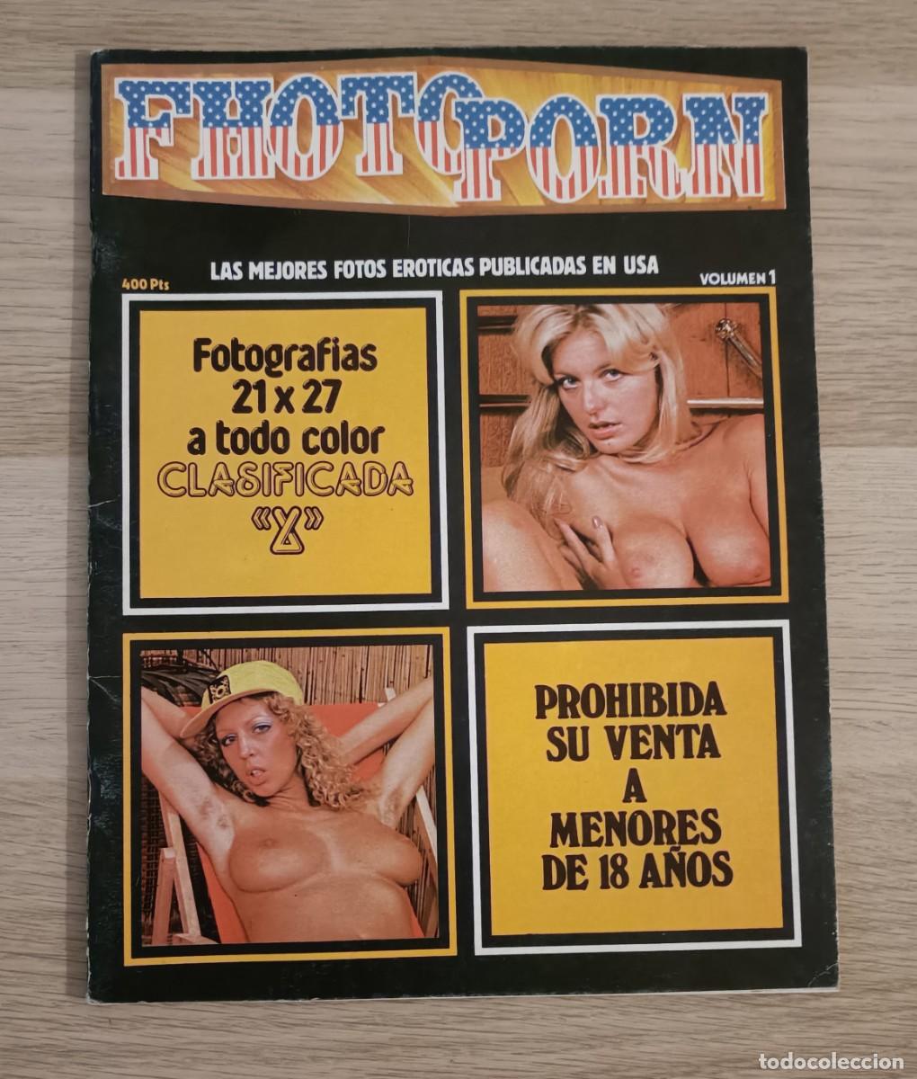 Revistas: Revista Porno espa&ntilde;ola, FHOTO PORN Vol. 1, A&ntilde;os 80, Erotismo Pornograf&iacute;a, Sexo