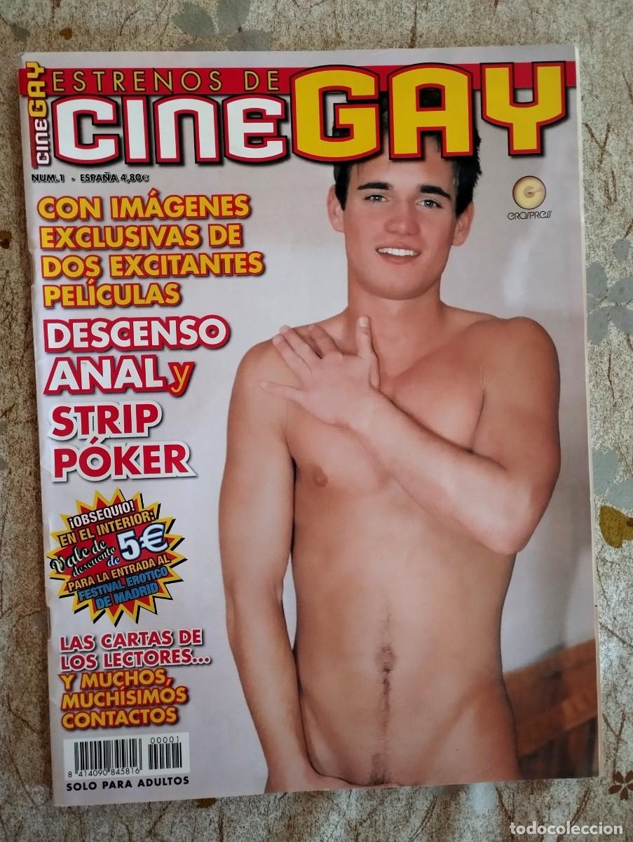 Revistas: REVISTA PORNO GAY ESTRENOS DE CINE GAY N&ordm; 1 / NUMERO 1 / 84 PAGINAS EN COLOR