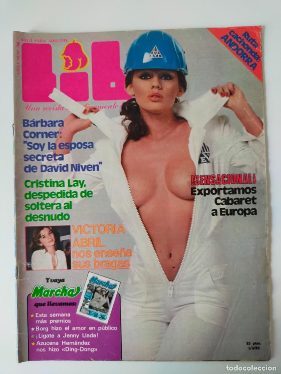 Revistas: REVISTA LIB A&Ntilde;O 1980 - N&ordm; 180 - BARBARA CORNER - CRISTINA LAY - VICTORIA ABRIL