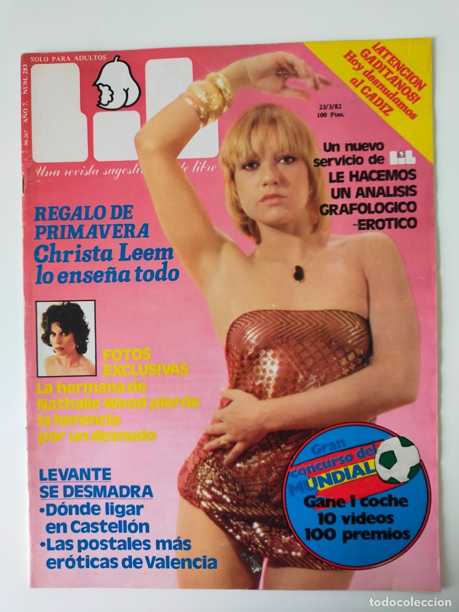 Revistas: REVISTA LIB - A&Ntilde;O 1982 - N&ordm; 283 - CHRISTA LEEM - TONY VALENTO - DICK DROST
