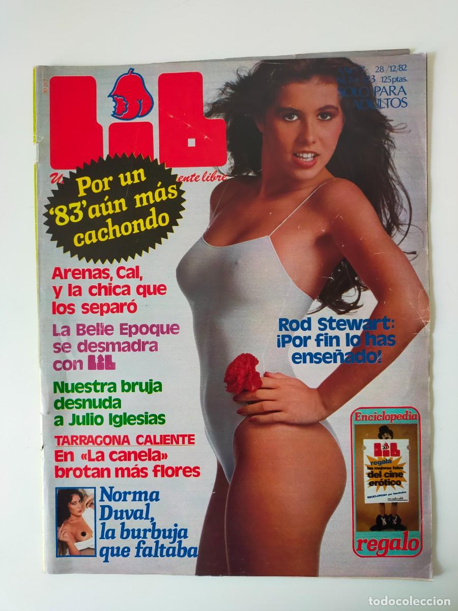 Revistas: REVISTA LIB - A&Ntilde;O 1982 - N&ordm; 323 - PACO ESPA&Ntilde;A - ROD STEWART - NORMA DUVAL