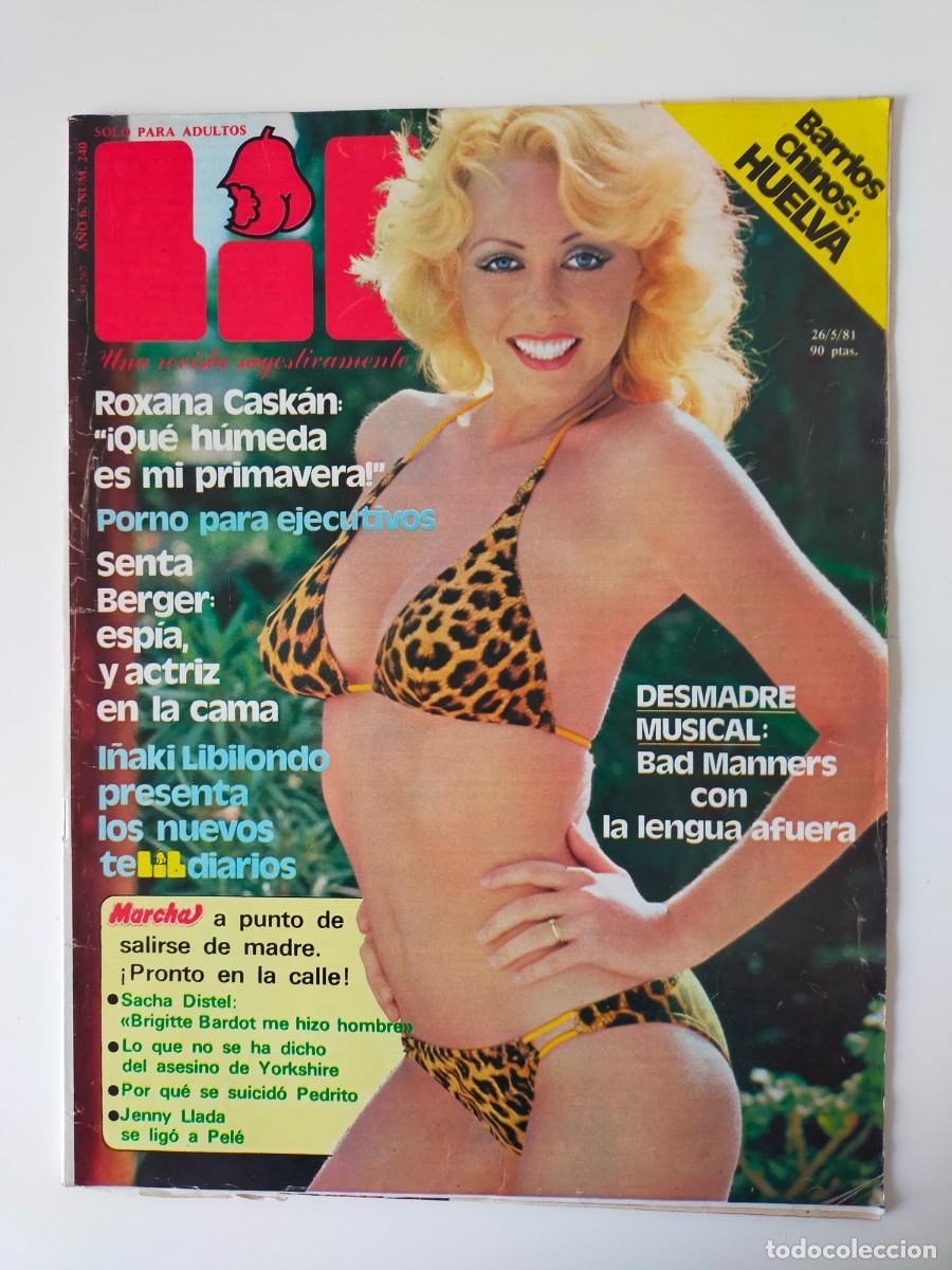 Revistas: REVISTA LIB - A&Ntilde;O 1981 - N&ordm; 240 - ROXANA CASKAN - SENTA BERGER - I&Ntilde;AKI LIBILONDO