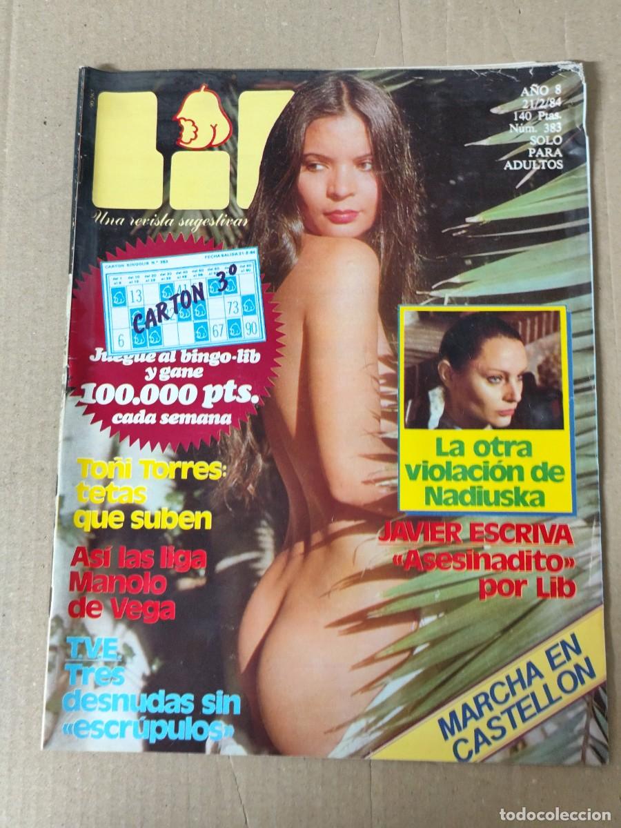 Revistas: Revista Lib N&deg; 383 21/2/84 con poster central