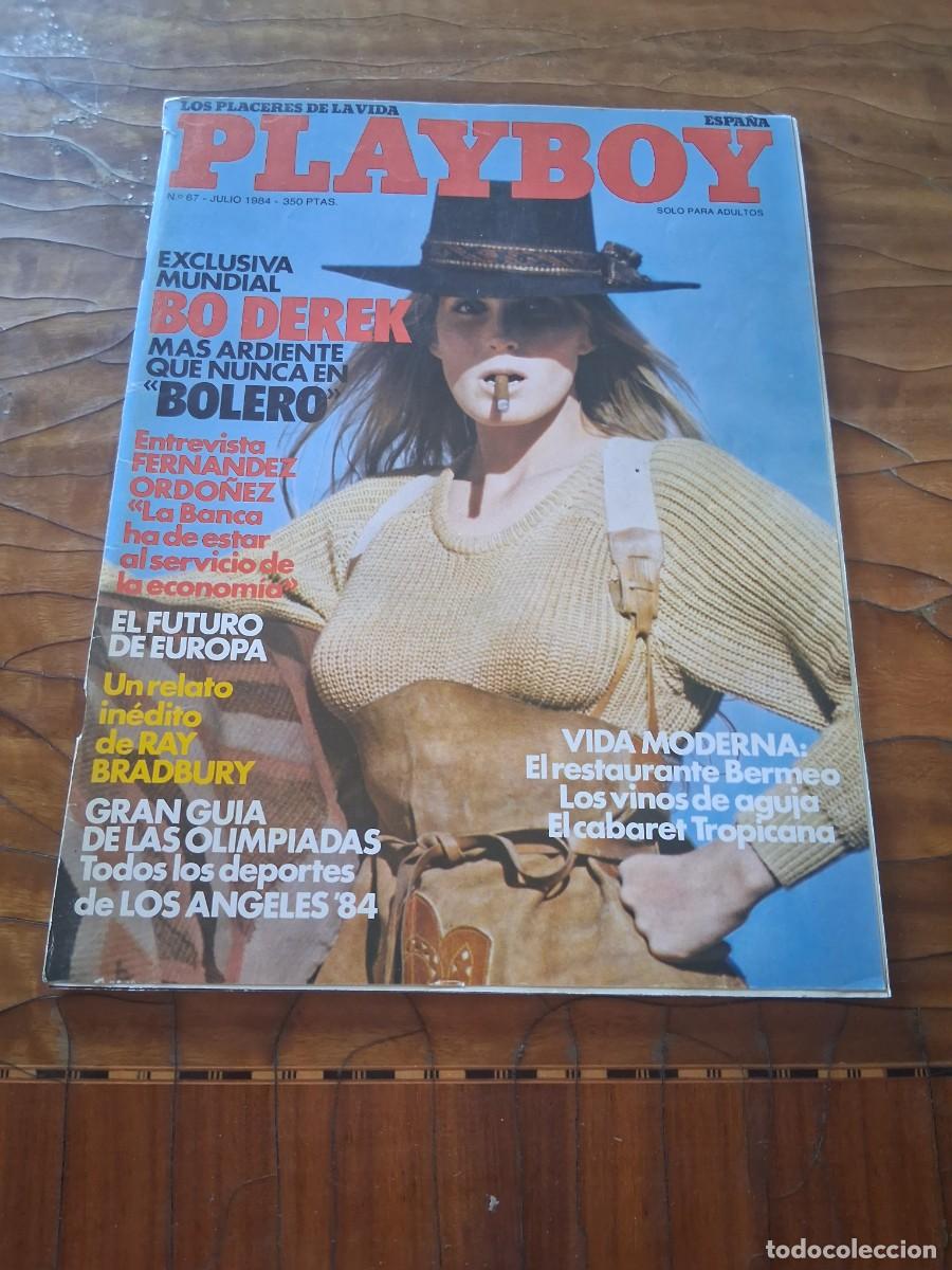 Revistas: Revista Playboy 67 Francisco Fern&aacute;ndez Ordo&ntilde;ez Bo Derek bolero