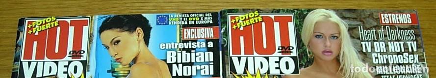 Revistas: Lote 2 Revistas HOT VIDEO 2004 Excelentes pero sin DVDs