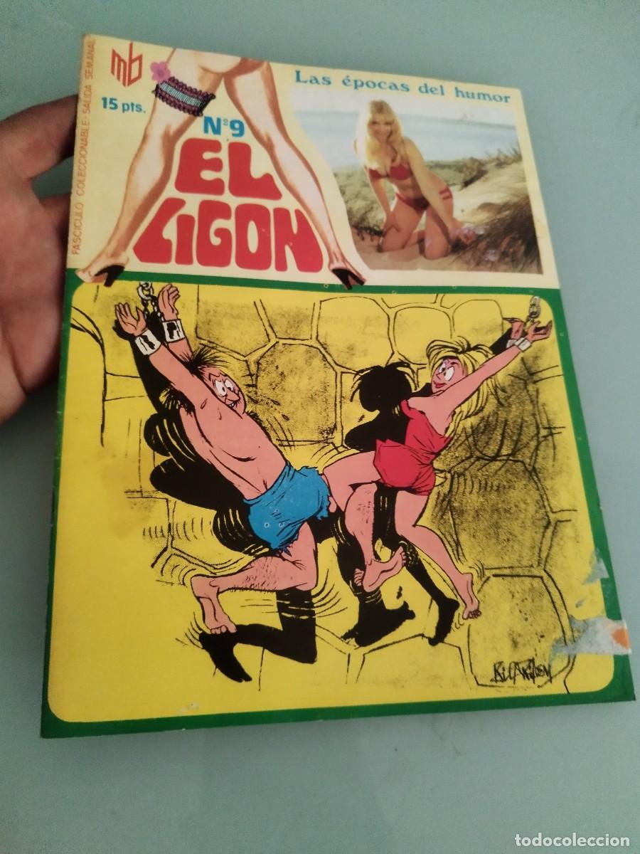 Revistas: El lig&oacute;n N&deg; 9. Revista comic para adultos. Ver fotos.
