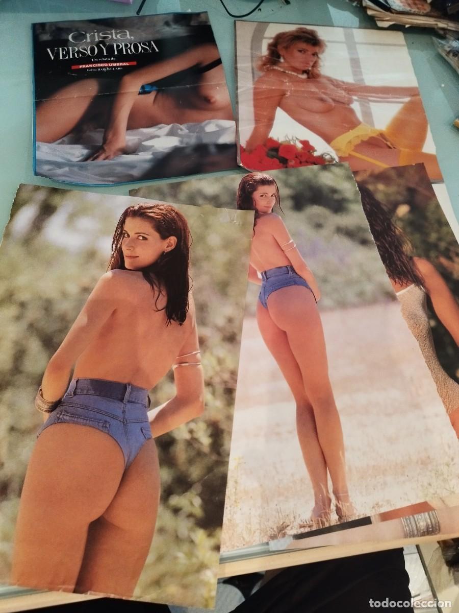 Revistas: Lote de hojas de revistas er&oacute;ticas para adultos. Las que se ven en las fotos.