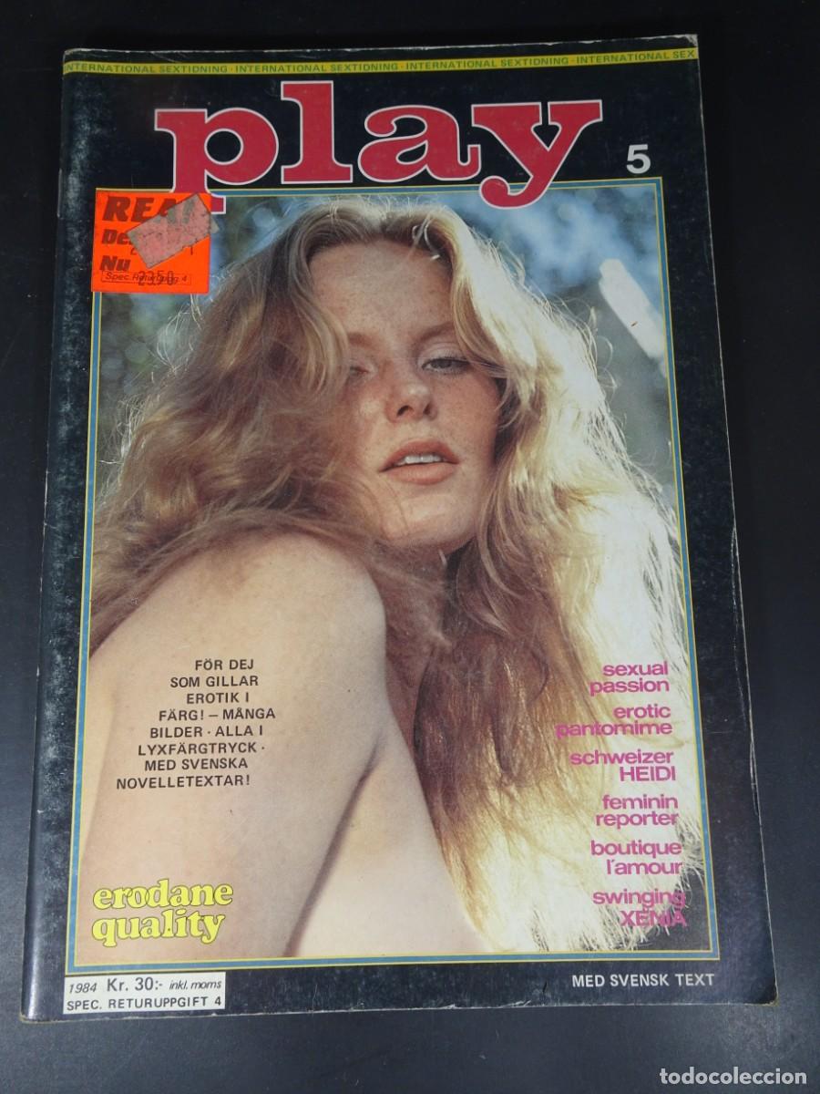 Revistas: MAGAZINE ER&Oacute;TICO PORNO, PLAY N&ordm; 5, TEENS VINTAGE, 1984, VER FOTOS