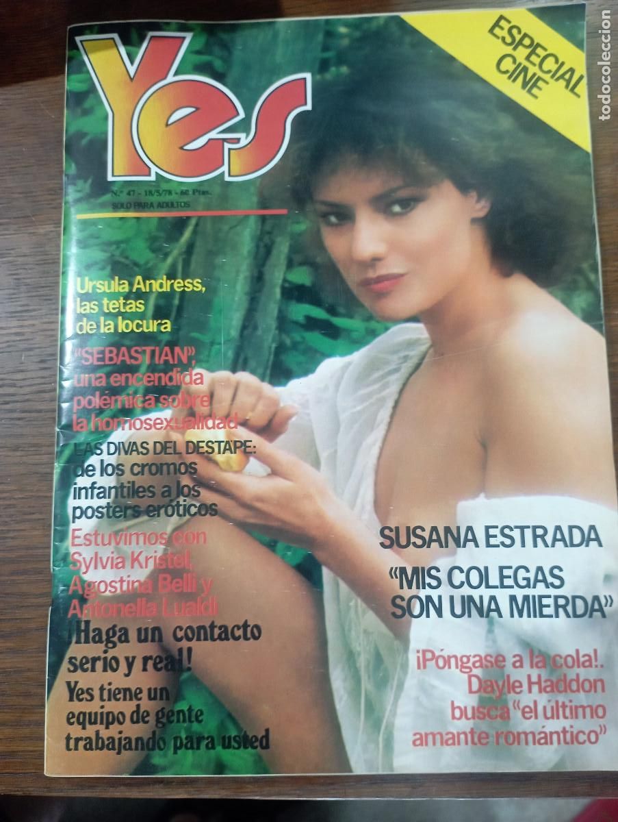 Magazines: YES N&ordm;47 -18/5/78 - REVISTA PARA ADULTOS - CA1