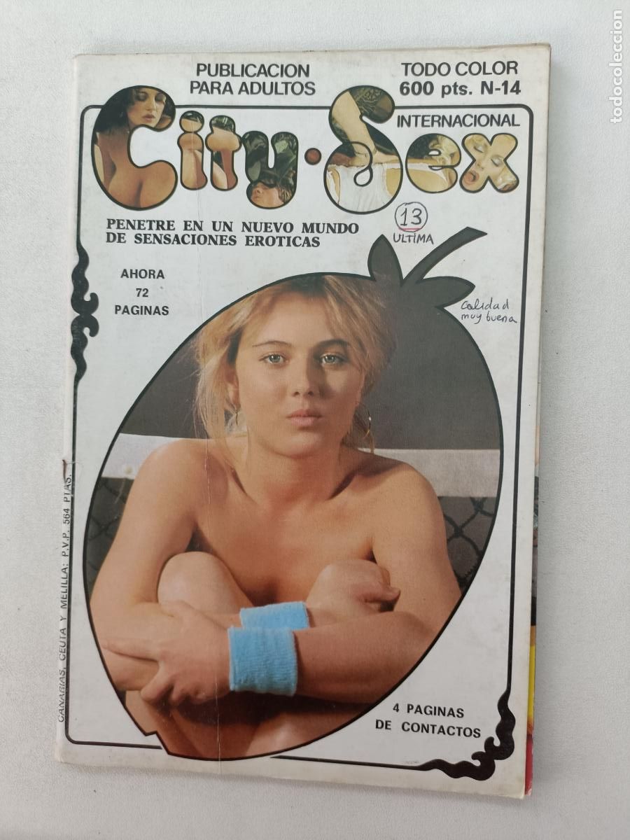 Revistas: CITY SEX 14. ADULTOS. ER&Oacute;TICA