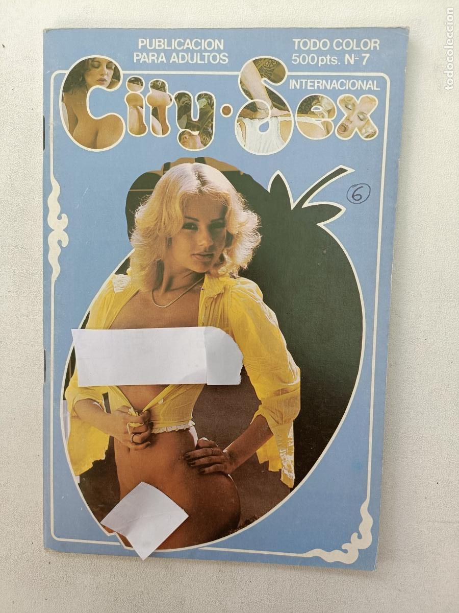 Revistas: CITY SEX 7. ADULTOS. ER&Oacute;TICA
