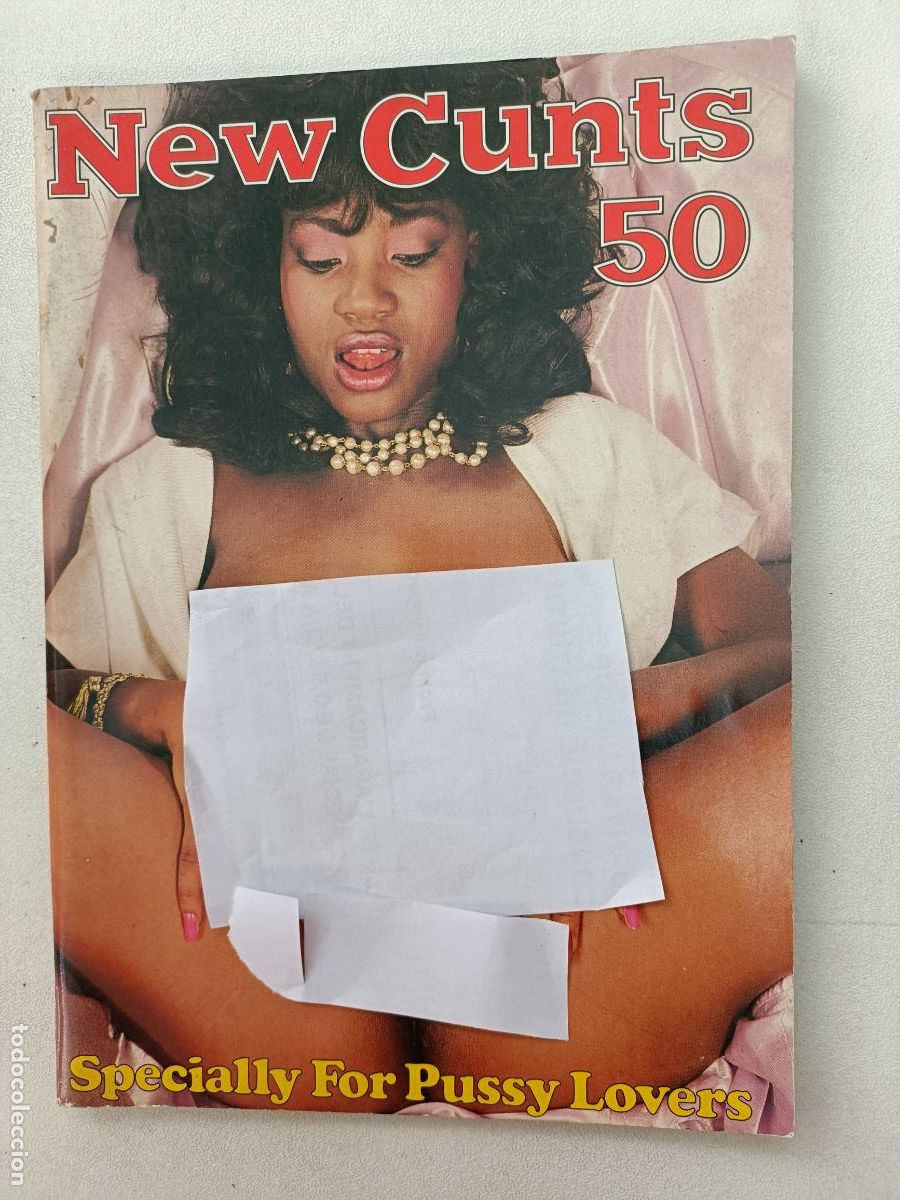 Revistas: REVISTA DANESA NEW CUNTS 50. SPECIALLY FOR PUSSY LOVERS. ADULTOS