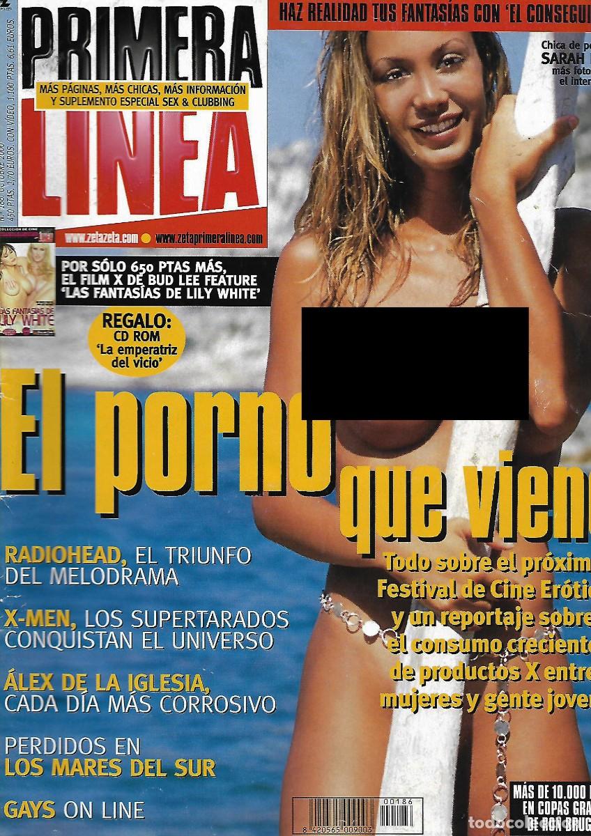Journals: REVISTA PRIMERA LINEA N&ordm; 186 OCTUBRE 2000, EL PORNO QUE VIENE