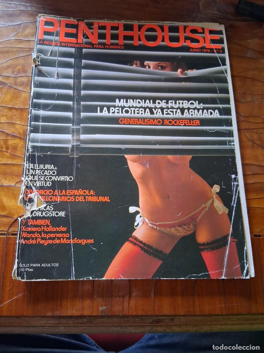Revistas: Revista penthouse 3 general&iacute;simo Rockefeller Andre Pieyre de Mandiargues