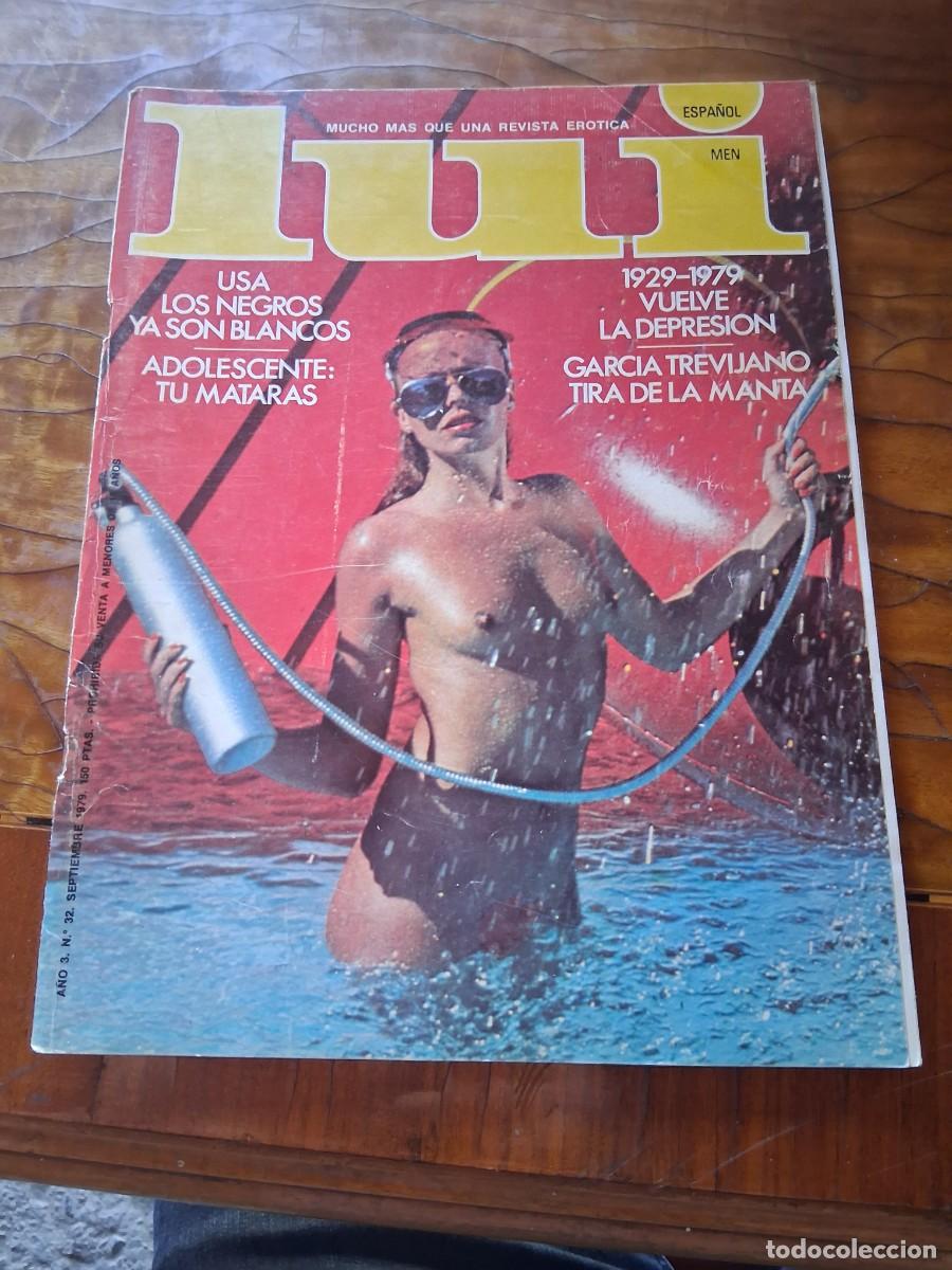 Revistas: Revista Lui 32 Antonio Garc&iacute;a Trevijano anuncio aceite Krafft