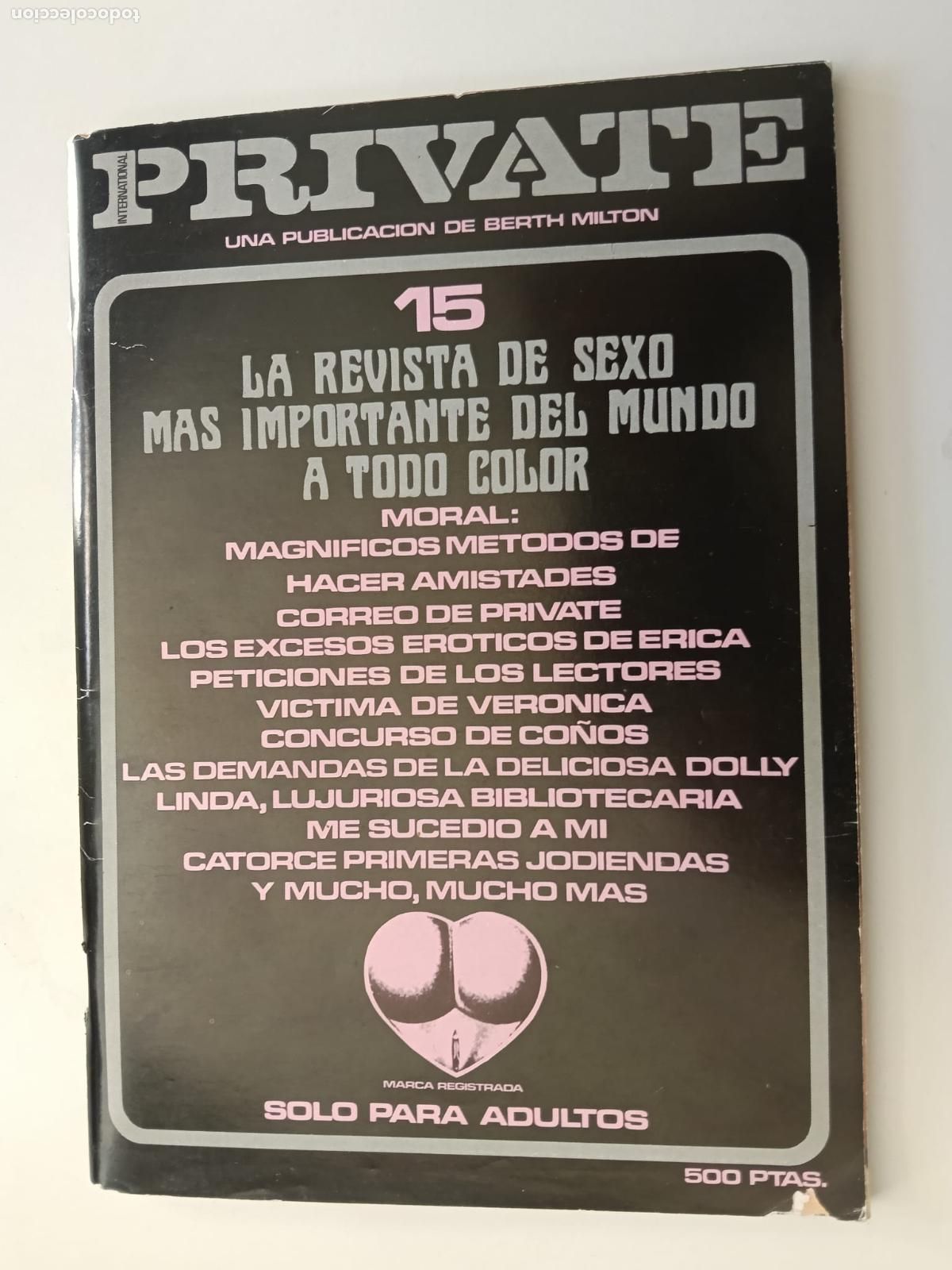 Revistas: REVISTA INTERNATIONAL PRIVATE - 15 - MARZO 1983