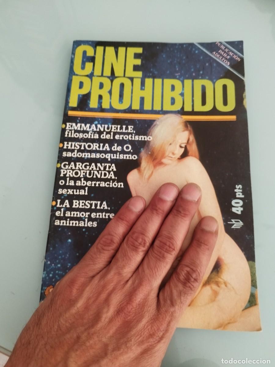 Revistas: Revista para adultos. Cine Prohibido, publicaci&oacute;n orientada a analizar o mostrar pel&iacute;culas censurada
