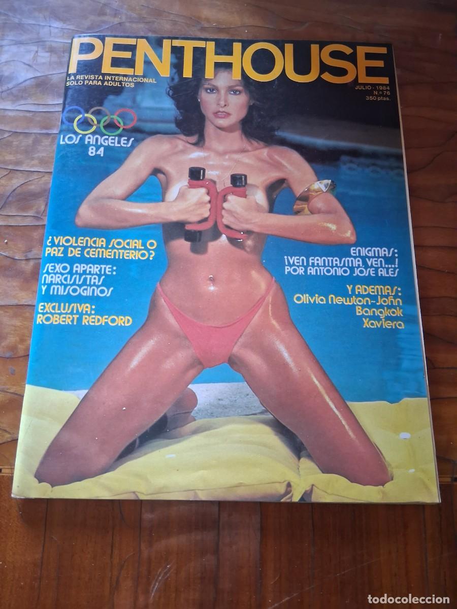 Revistas: Revista Penthouse 76 Esperanza Roy Juegos ol&iacute;mpicos Los &Aacute;ngeles 1984 Robert Redford Narcisistas
