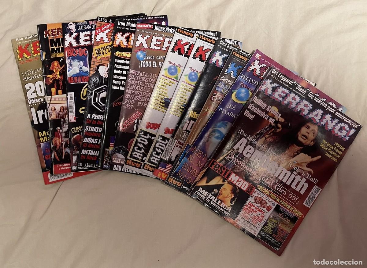 Revistas: Lote Revistas &rdquo;Kerrang!&rdquo;