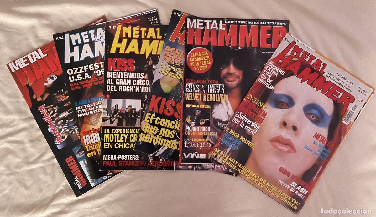 Revistas: Lote Revistas &rdquo;Metal Hammer&rdquo;