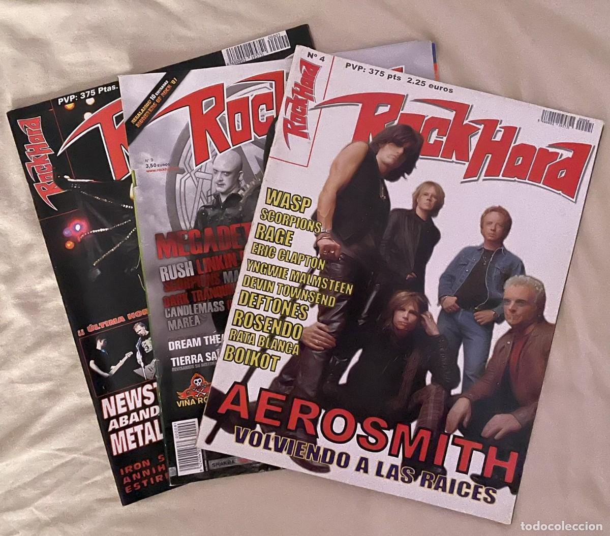 Revistas: Lote Revistas &rdquo;Rock Hard&rdquo;