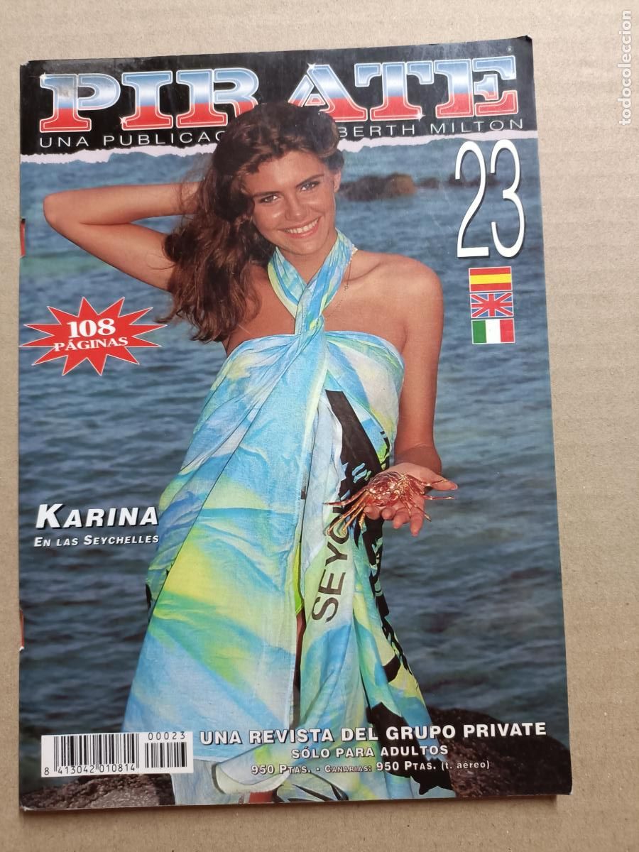 Revistas: PIRATE 23. COLECCI&Oacute;N PRIVATE. 108 P&Aacute;GINAS. ADULTOS