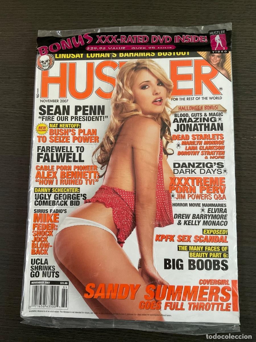 Revistas: Hustler magazine & DVD 11/2007