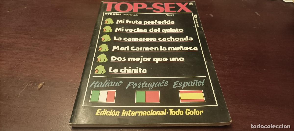 Revistas: TOP - SEX N&ordm; 3. GRUPO LIB. Venta REVISTA - MAGAZINE - ADULTOS + 18