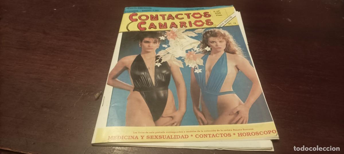 Revistas: rEVISTA MAGAZINE EROTICA CONTACTOS CANARIOS N&ordm; 18. ENERO 1991