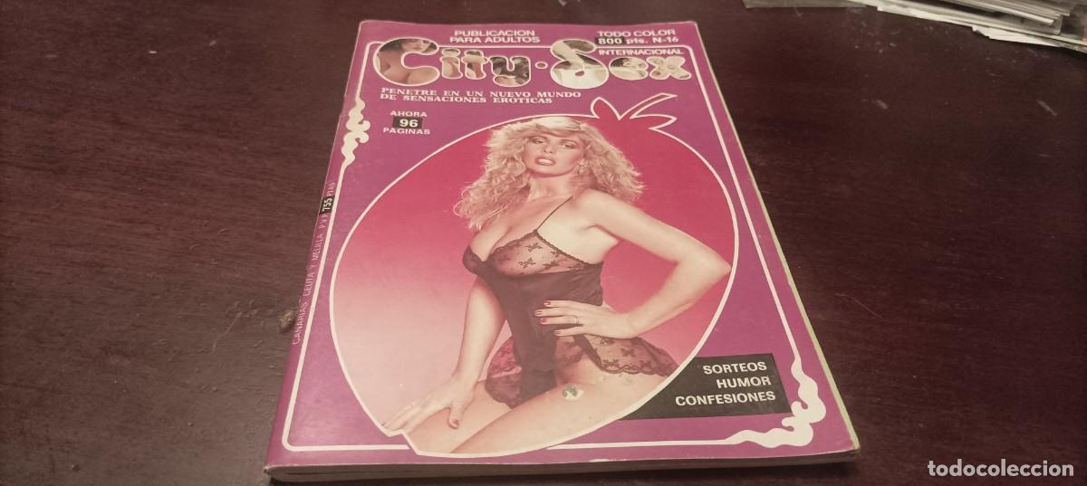 Revistas: rEVISTA EROTICA PORNO ADULTOS CITY-SEX N&ordm; 16