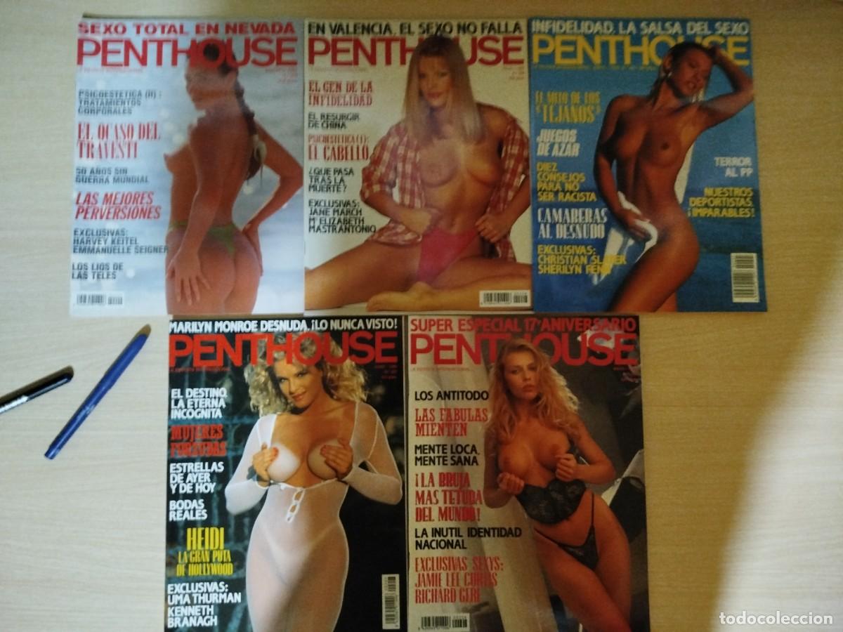 Revistas: Penthouse 5 revistas