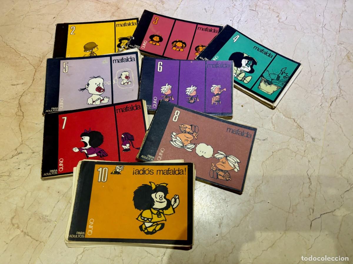Revistas: 8 Libros Mafalda Quino A&ntilde;os 70