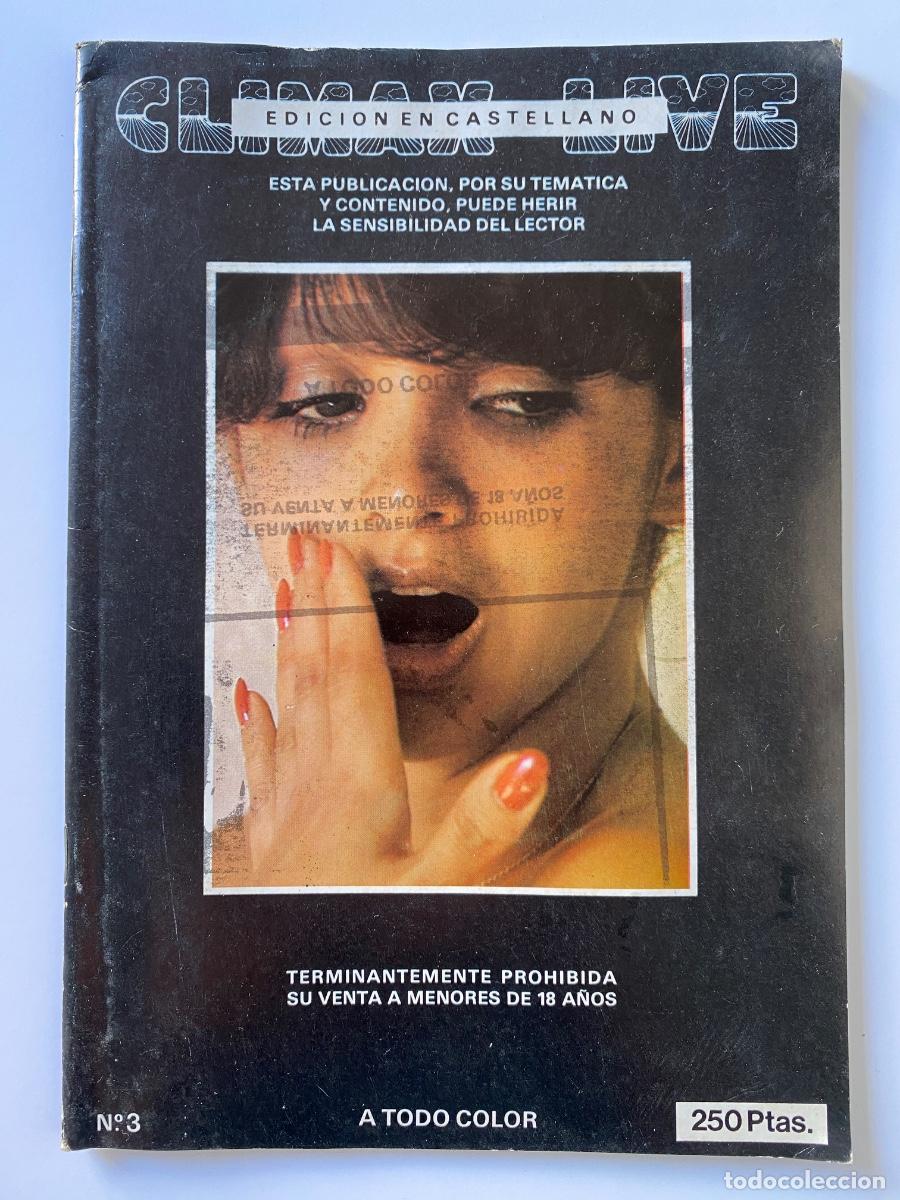 Revistas: CL&Iacute;MAX LIVE N. 3 - Revista para Adultos