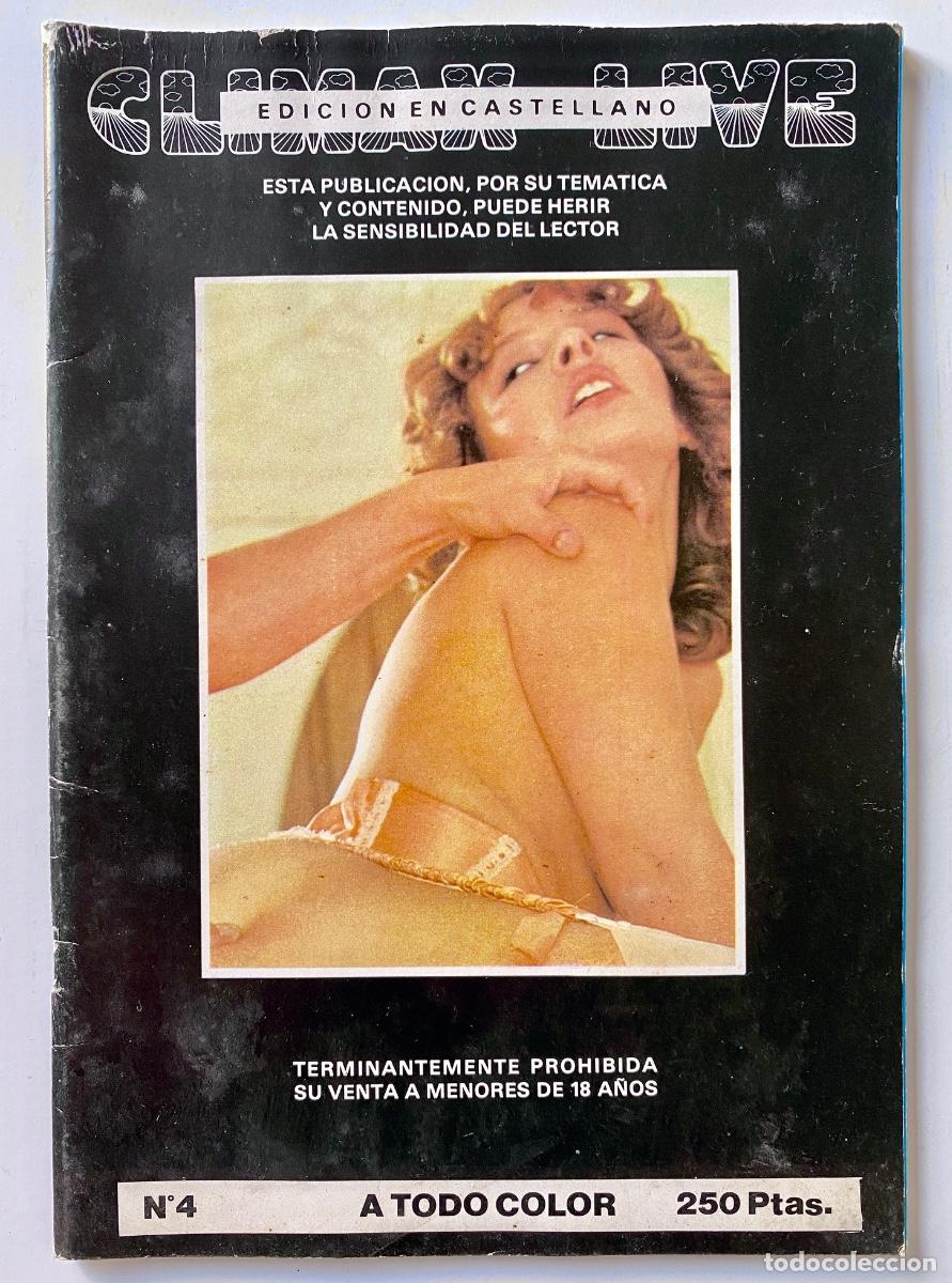 Revistas: CL&Iacute;MAX LIVE N. 4 - Revista Adultos A&ntilde;os 70