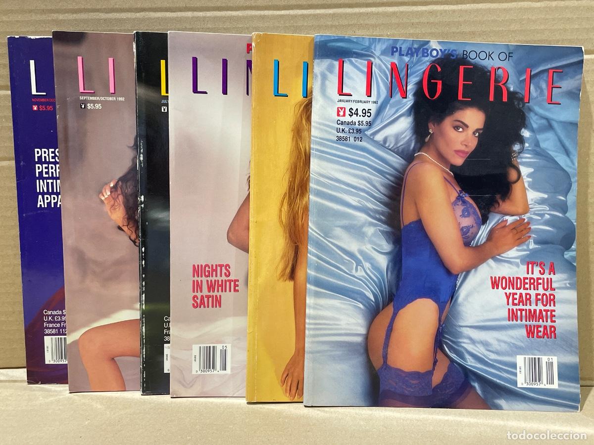 Revistas: Playboy&rsquo;s Book of Lingerie - A&ntilde;o 1992 Completo