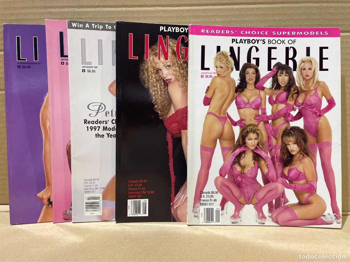 Revistas: Playboy&rsquo;s Book of Lingerie - A&ntilde;o 1997 5 revistas