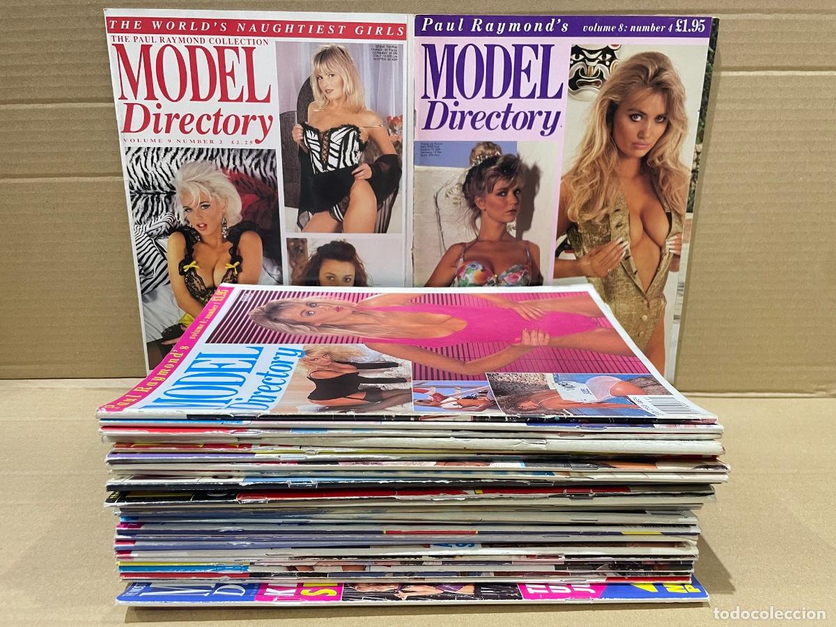 Revistas: Revista Model Directory - lote de 28 revistas