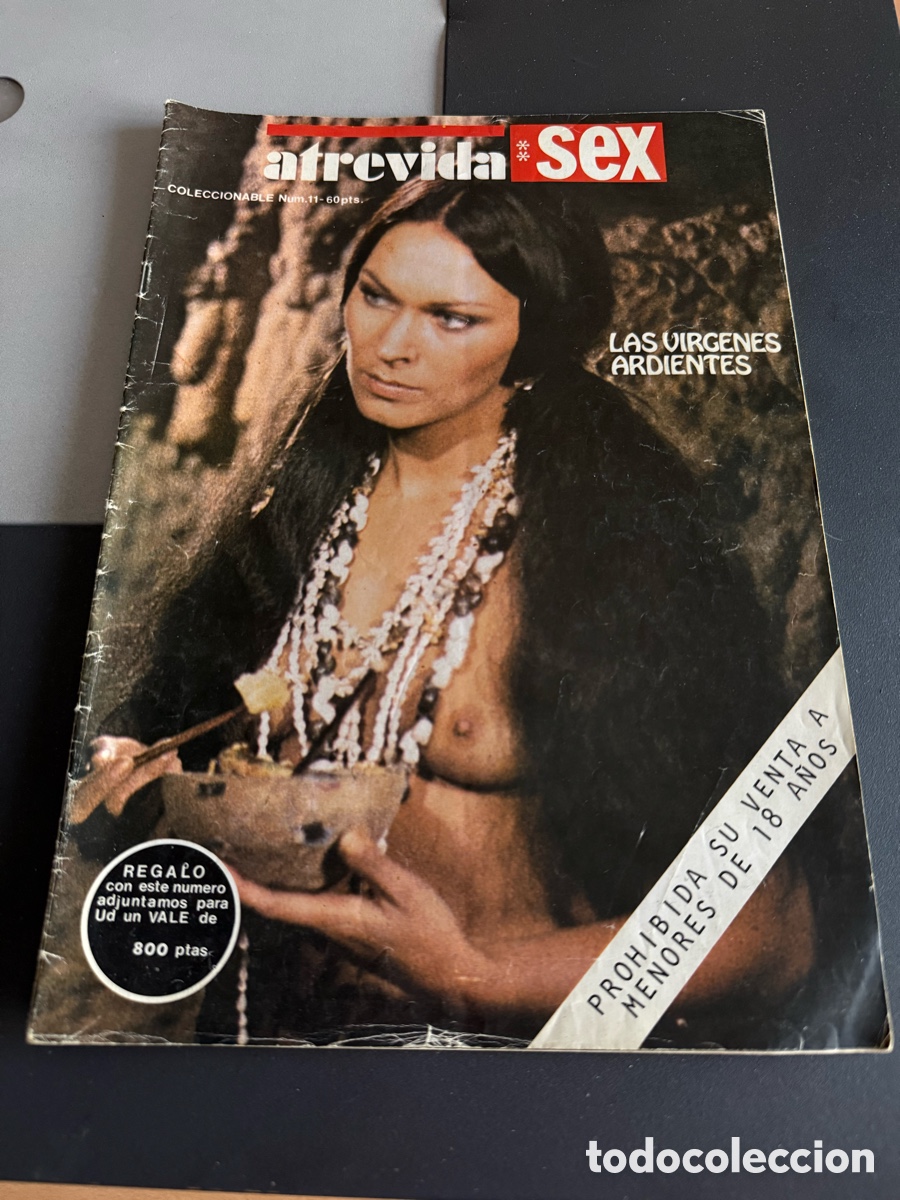Revistas: Revista. ATREVIDA SEX. n 11. P&oacute;ster. CARLA IBARS. 1977