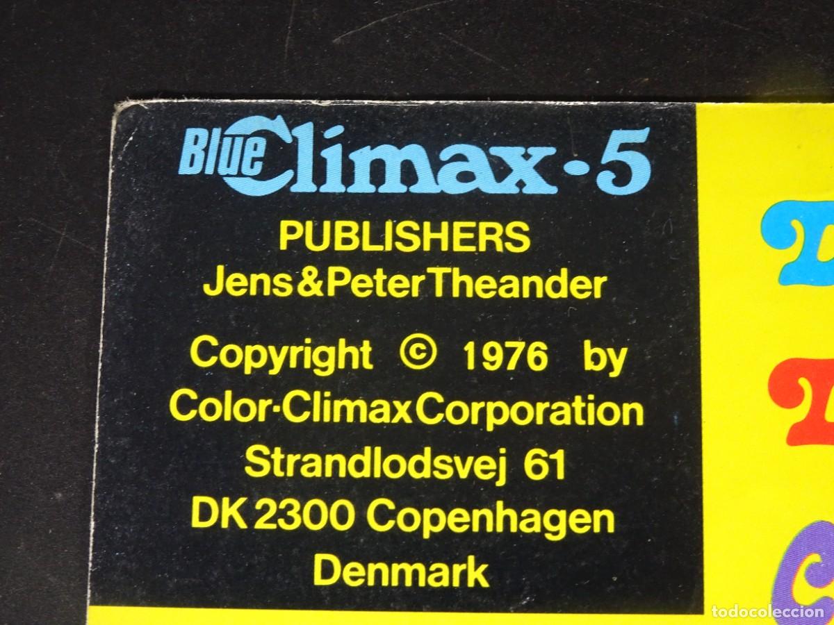 Magazines: MAGAZINE ER&Oacute;TICO PORN ,BLUE CLIMAX N&ordm; 5 , COLOR CLIMAX 1976, VER FOTOS