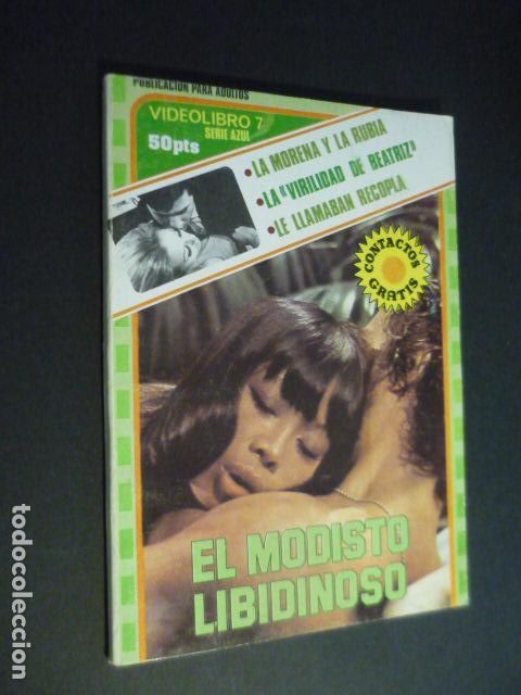 Journals: VIDEOLIBRO 7 SERIE AZUL EL MODISTO LIBIDINOSO REVISTA PORNOGRAFICA