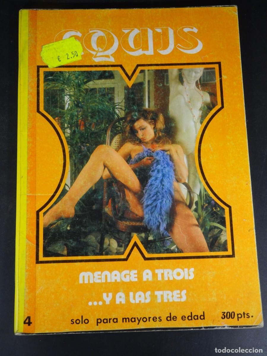 Journals: MAGAZINE ER&Oacute;TICO PORNO, CLASIFICADA EQUIS X , N&ordm; 4, VINTAGE ,VER FOTOS