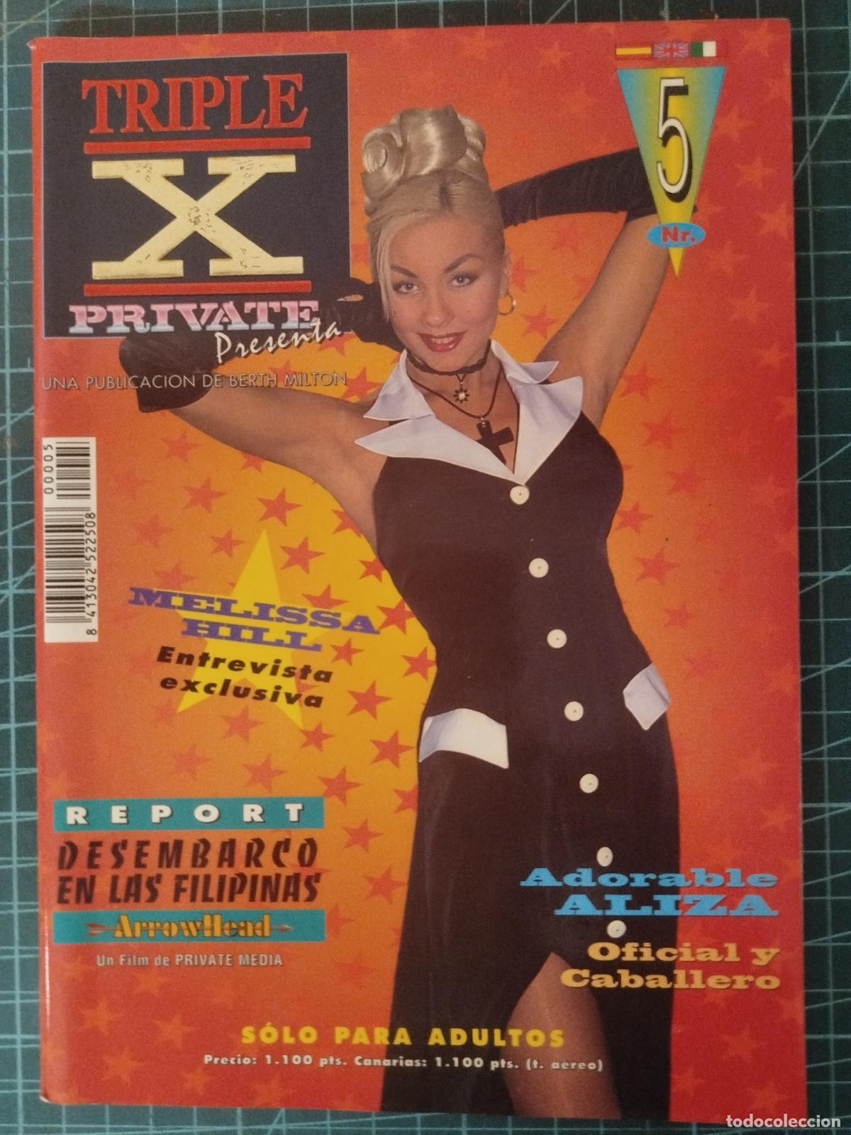 Revistas: REVISTA TRIPLE X N&ordm; 5 BERTH MILTON. PORNO SOLO ADULTOS