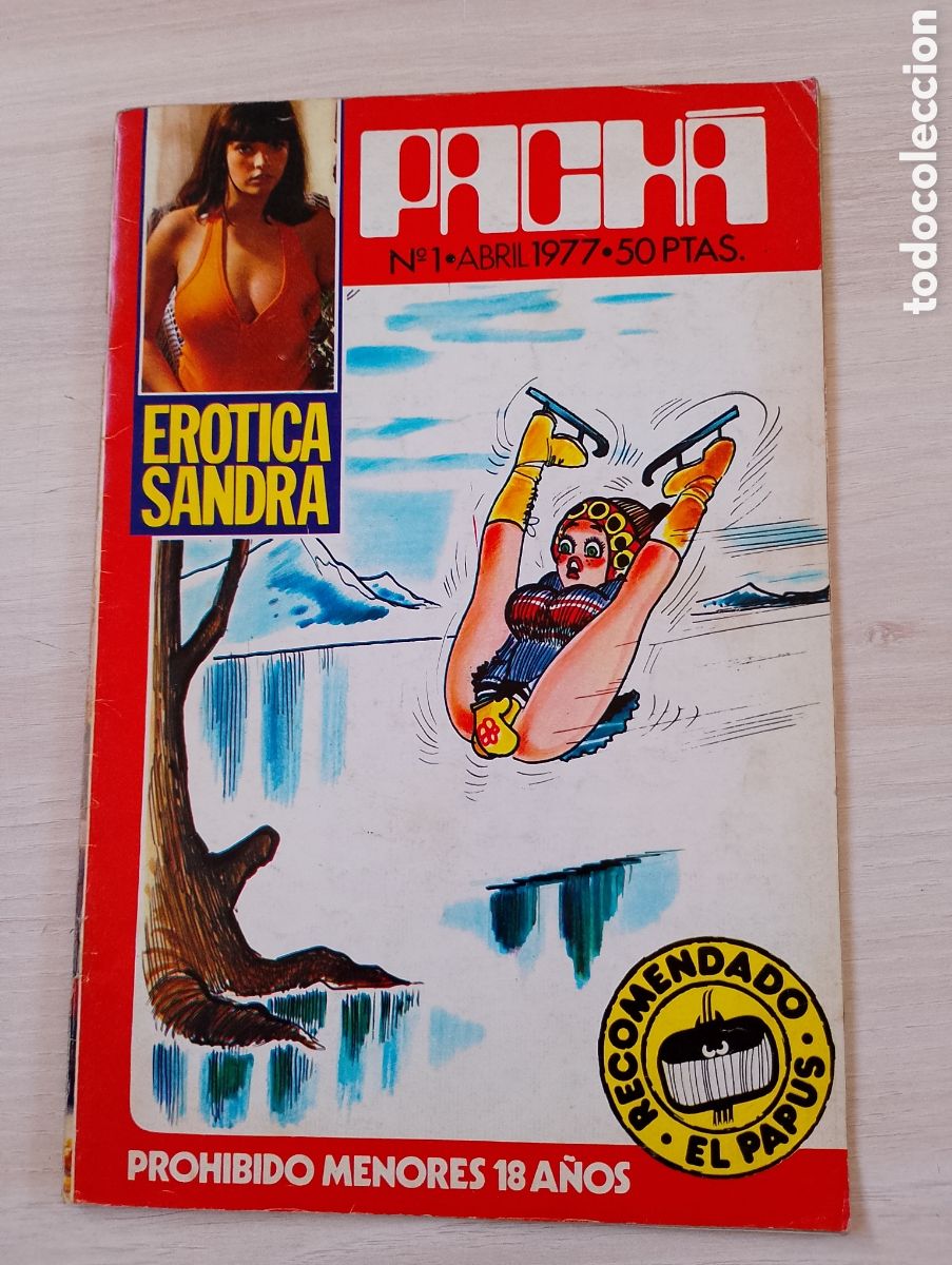 Revistas: Pach&aacute;. Revista er&oacute;tica. N&ordm; 1. Abril 1977