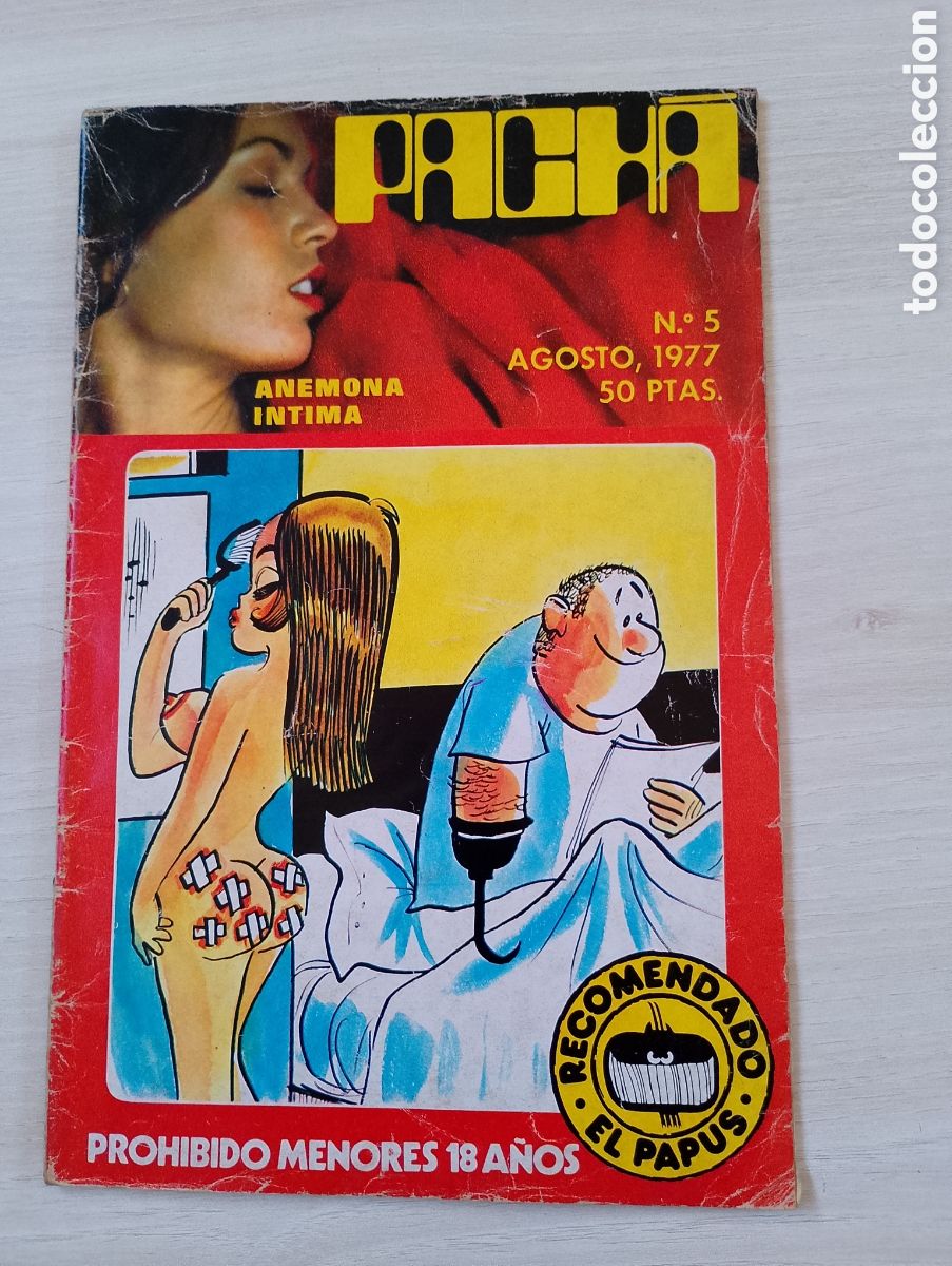 Revistas: Pach&aacute;. Revista er&oacute;tica. N&ordm; 5. Agosto 1977